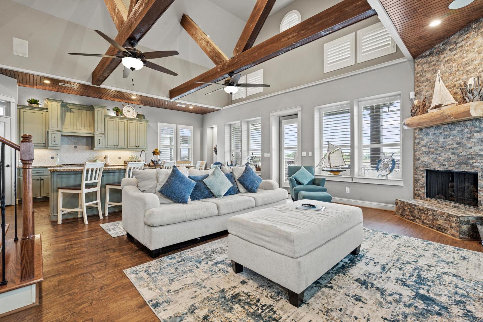 Luxury Waterfront Home Family And Pet Friendly Near Surfside Beach 11 Mins Freeport Kültér fotó